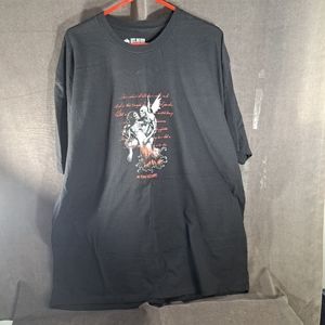 Any Means Necessary Lovers Black White Red Graphic Tee NEW 3XL OOP